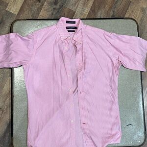 Daniel Cremieux Pink Striped Casual Shirt
